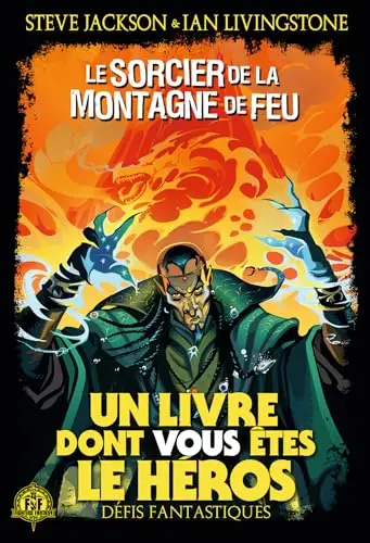 Illustration de Le sorcier de la Montagne de Feu