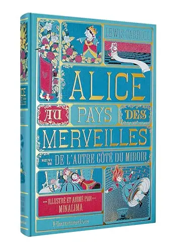Illustration de Alice au pays des merveilles ; suivi de De l'autre côté du miroir