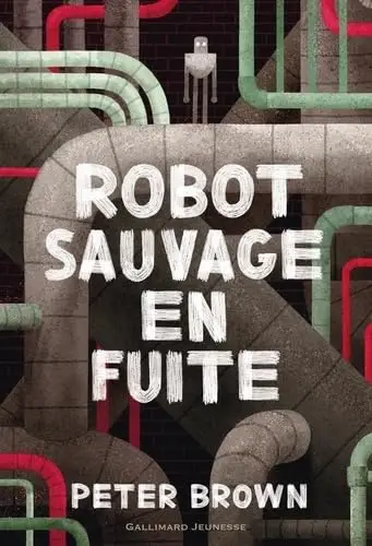 Illustration de Robot sauvage en fuite