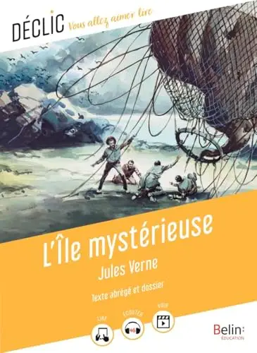 Illustration de L'Île mystérieuse